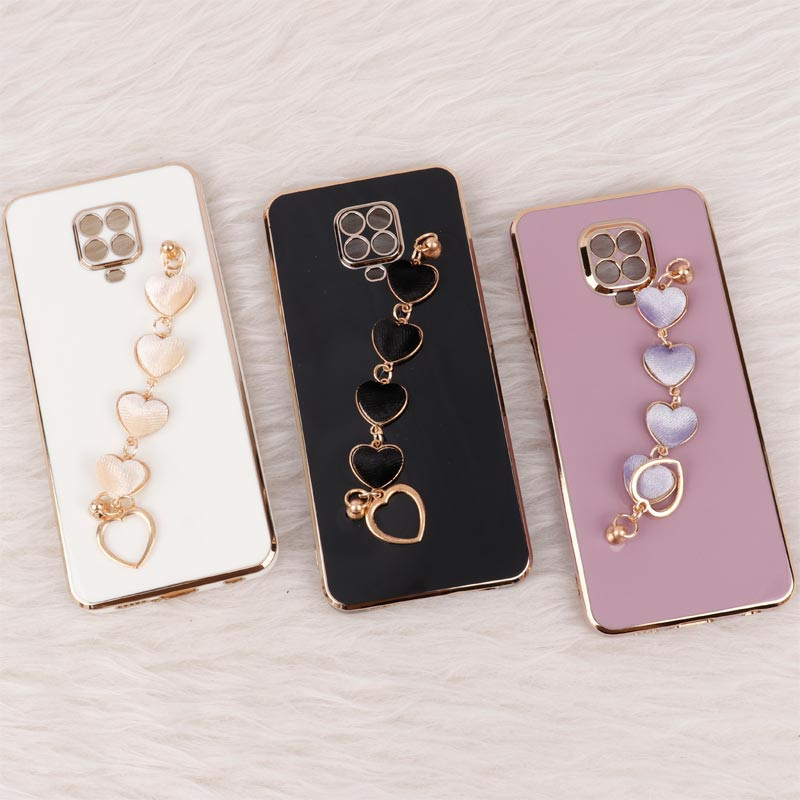 قاب My Case محافظ لنزدار + آویز دستی Xiaomi Redmi Note 9s / Note 9 Pro / Note 10 Lite