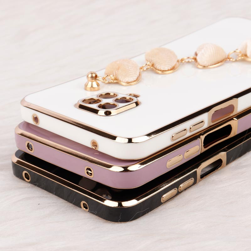 قاب My Case محافظ لنزدار + آویز دستی Xiaomi Redmi Note 9s / Note 9 Pro / Note 10 Lite