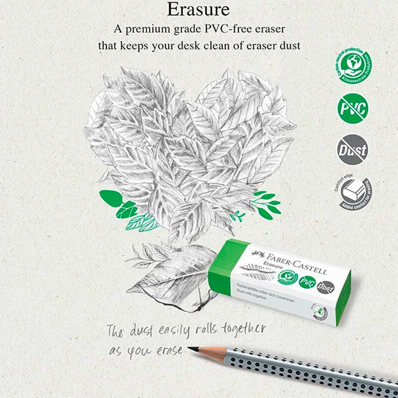 پاک کن Faber-Castell 187250 بسته 20 عددی