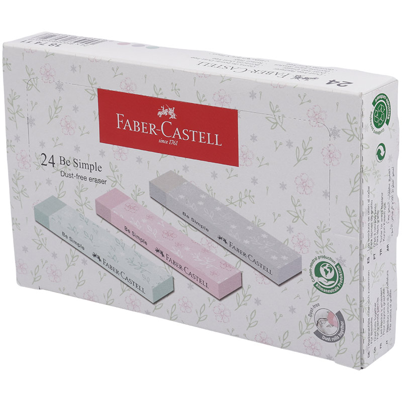 پاک کن Faber-Castell Be Simple 187411 بسته 24 عددی