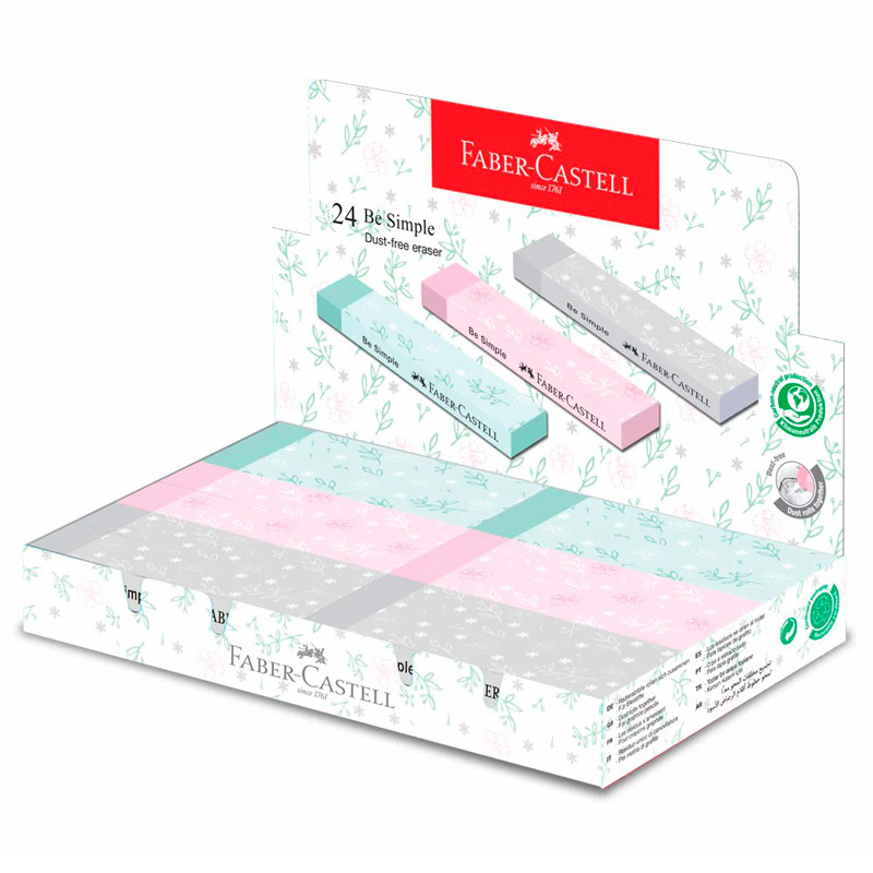 پاک کن Faber-Castell Be Simple 187411 بسته 24 عددی