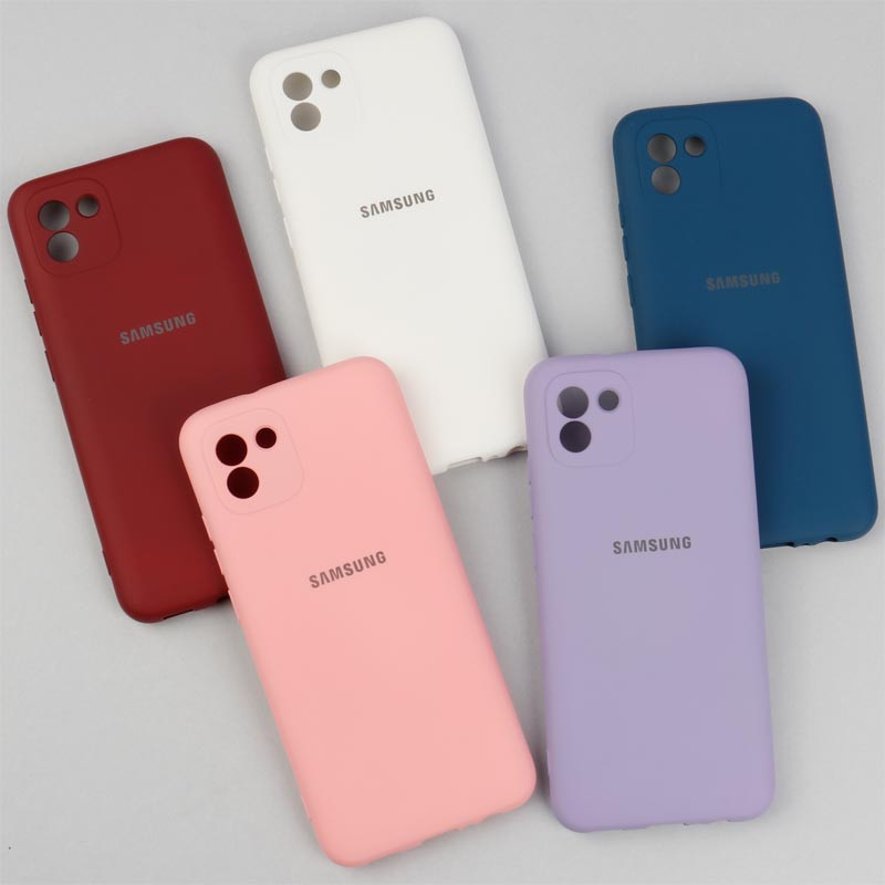 قاب سیلیکونی Highcopy زیربسته سامسونگ Galaxy A03 محافظ لنزدار