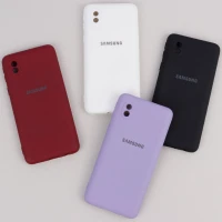قاب سیلیکونی Highcopy زیربسته سامسونگ Galaxy A01 Core / A3 Core محافظ لنزدار