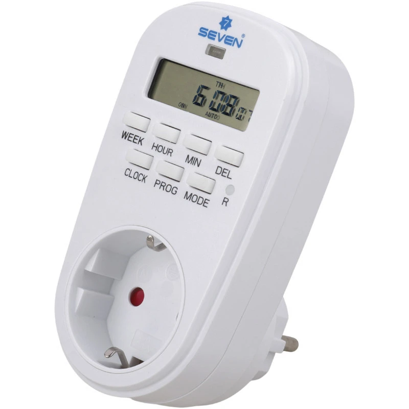 پریز تایمر دار دیجیتال هفتگی Seven DT1L