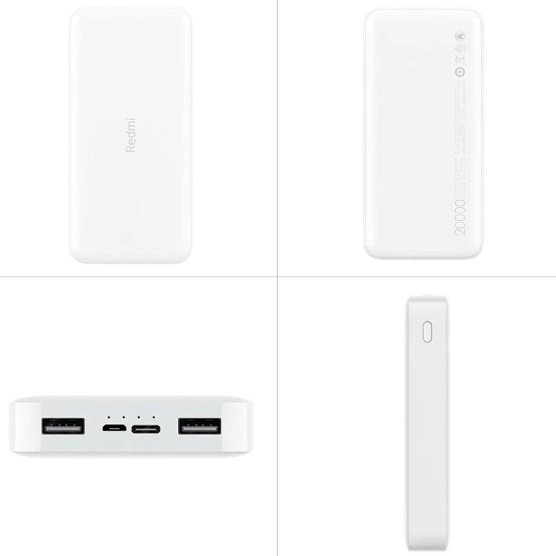 پاور بانک ۲۰۰۰۰ شیائومی Xiaomi Redmi PB200LZM High Copy 18W گلوبال