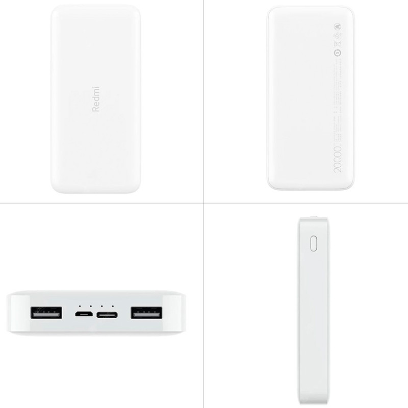 پاور بانک ۲۰۰۰۰ شیائومی Xiaomi Redmi PB200LZM High Copy 18W گلوبال