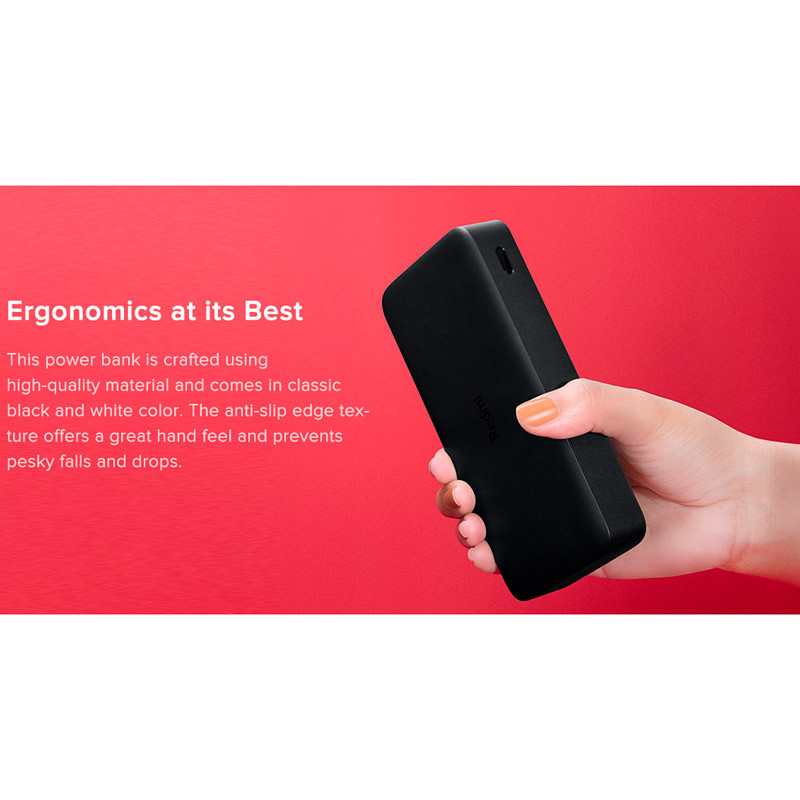 پاور بانک ۲۰۰۰۰ شیائومی Xiaomi Redmi PB200LZM High Copy 18W گلوبال