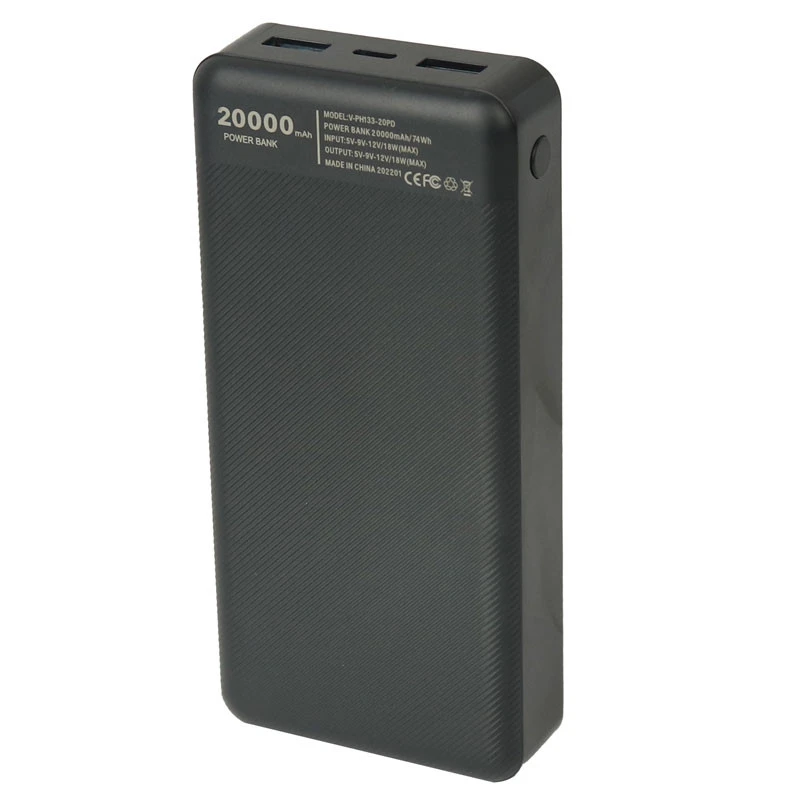 پاور بانک فست شارژ ۲۰۰۰۰ وریتی Verity V-PH133-20PD QC3.0 PD 18W