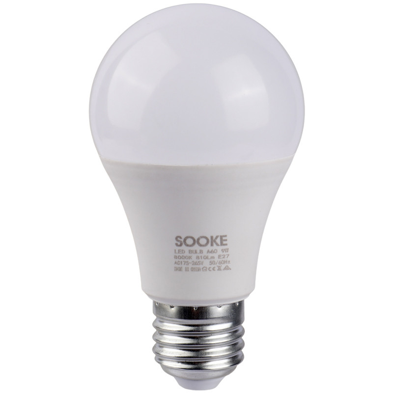 لامپ حبابی LED سوکی Sooke E27 9W