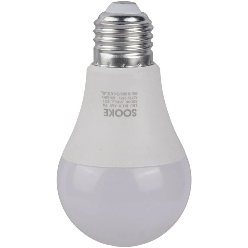 لامپ حبابی LED سوکی Sooke E27 9W
