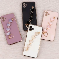 قاب My Case محافظ لنزدار + آویز دستی Samsung Galaxy A04