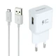 شارژر دیواری فست شارژ Samsung EP-TA20EWE 2A + کابل میکرو یو اس بی