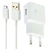 شارژر دیواری فست شارژ Samsung A10 3A QC3 PD + کابل میکرو یو اس بی