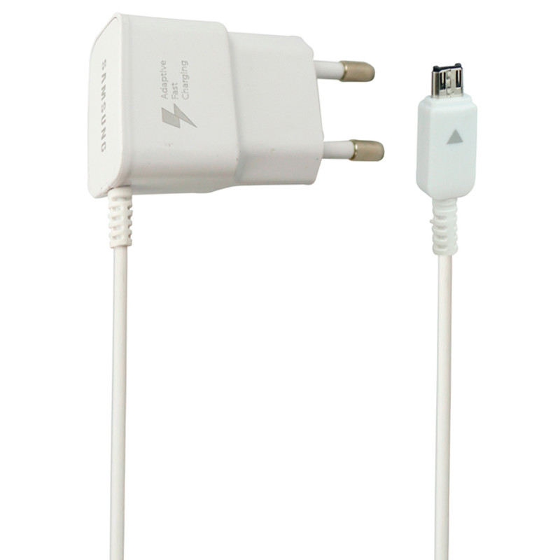 شارژر سیم وصل میکرو یو اس بی فست شارژ Samsung S5 EP-TA11KWK 2A