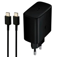 شارژر دیواری فست شارژ Samsung EP-TA800 3A PD 25W Type-C + کابل تبدیل تایپ سی