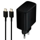 شارژر دیواری فست شارژ Samsung EP-TA800 3A PD 25W Type-C + کابل تبدیل تایپ سی