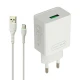 شارژر دیواری فست شارژ ONDA U50&Kit 3A QC 18W + کابل Type-C