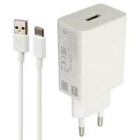 شارژر دیواری فست شارژ Xiaomi MDY-08-EH 3A QC3 PD + کابل Type-C