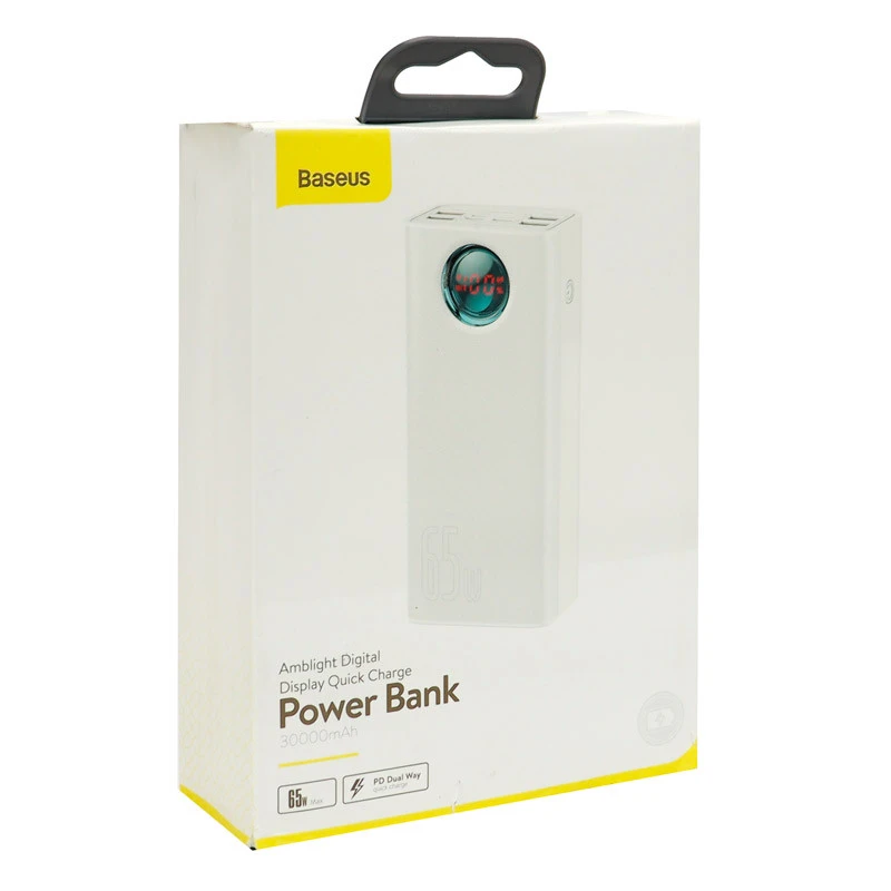 پاور بانک فست شارژ ۳۰۰۰۰ باسئوس Baseus Amblight PPLG-A QC3.0 PD3.0 65W