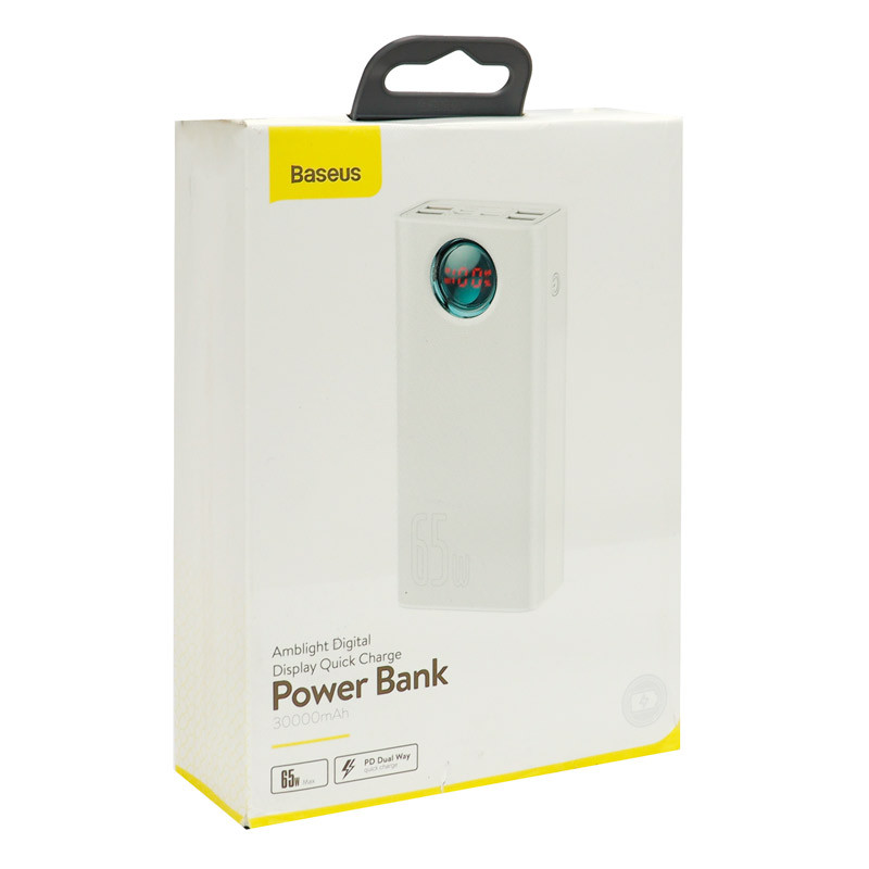 پاور بانک فست شارژ ۳۰۰۰۰ باسئوس Baseus Amblight PPLG-A QC3.0 PD3.0 65W