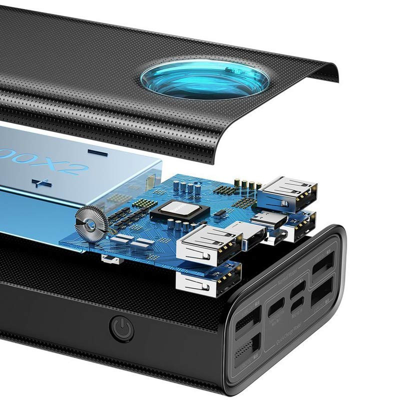 پاور بانک فست شارژ ۳۰۰۰۰ باسئوس Baseus Amblight PPLG-A QC3.0 PD3.0 65W