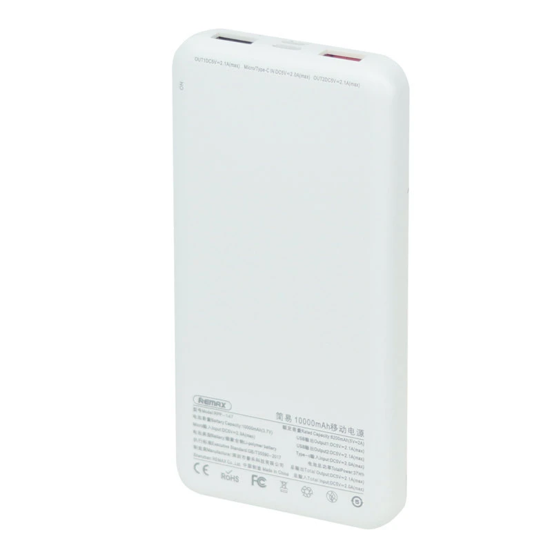پاور بانک فست شارژ ۱۰۰۰۰ ریمکس Remax RPP-147