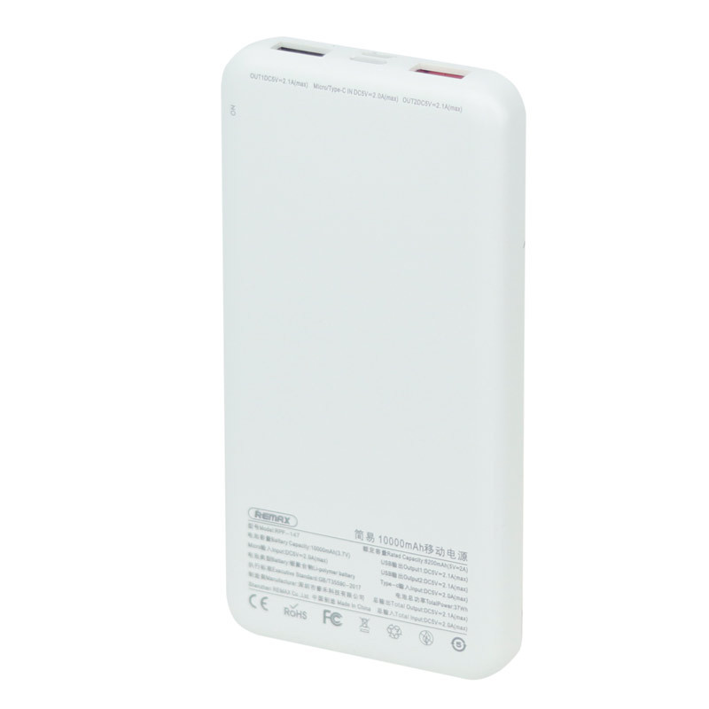 پاور بانک فست شارژ ۱۰۰۰۰ ریمکس Remax RPP-147