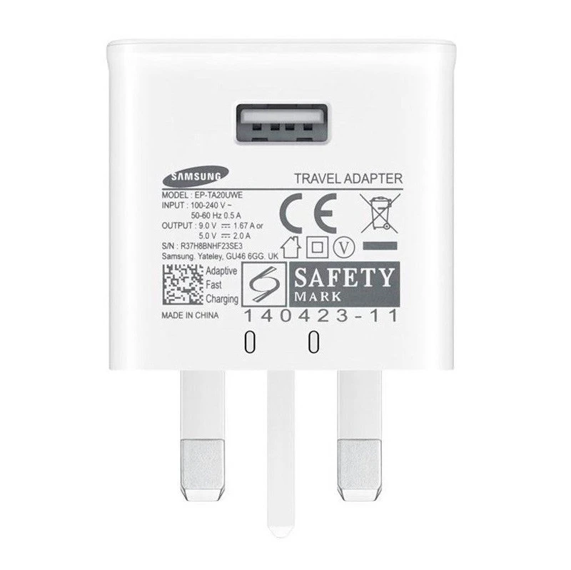 کلگی فست شارژ Samsung Note 4 EP-TA20UWE 2A PD 15W