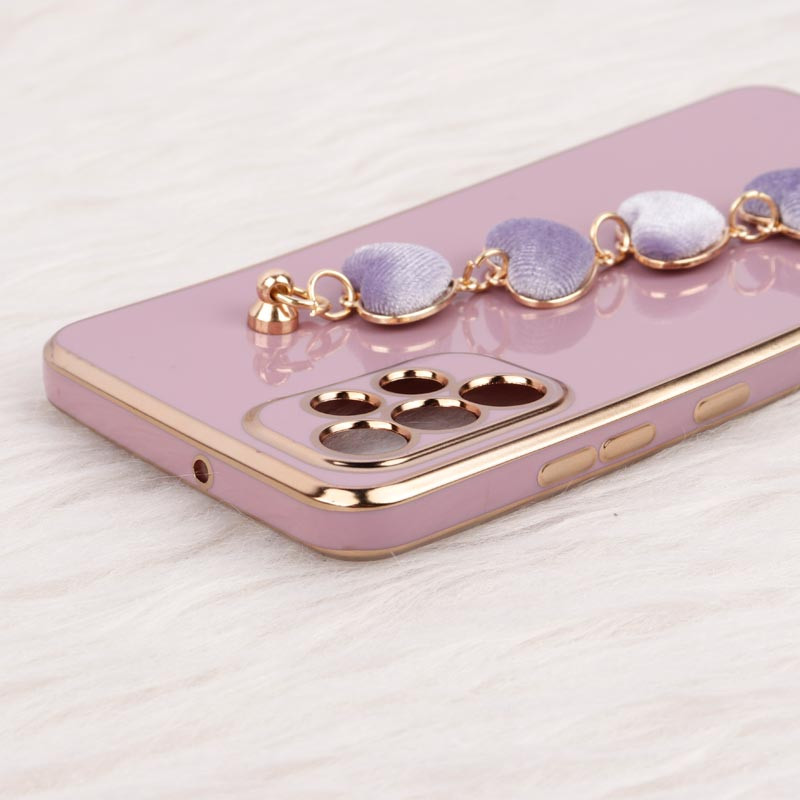 قاب My Case محافظ لنزدار + بند آویز Samsung Galaxy A32 4G