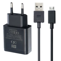 شارژر دیواری فست شارژ Xiaomi QC3.0 PD 18w + کابل میکرو یو اس بی