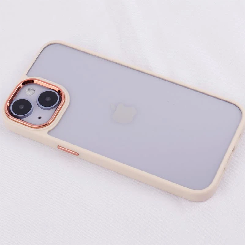 قاب PC شفاف متال ایرون iPhone 14