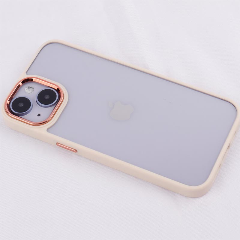 قاب PC شفاف متال ایرون iPhone 14