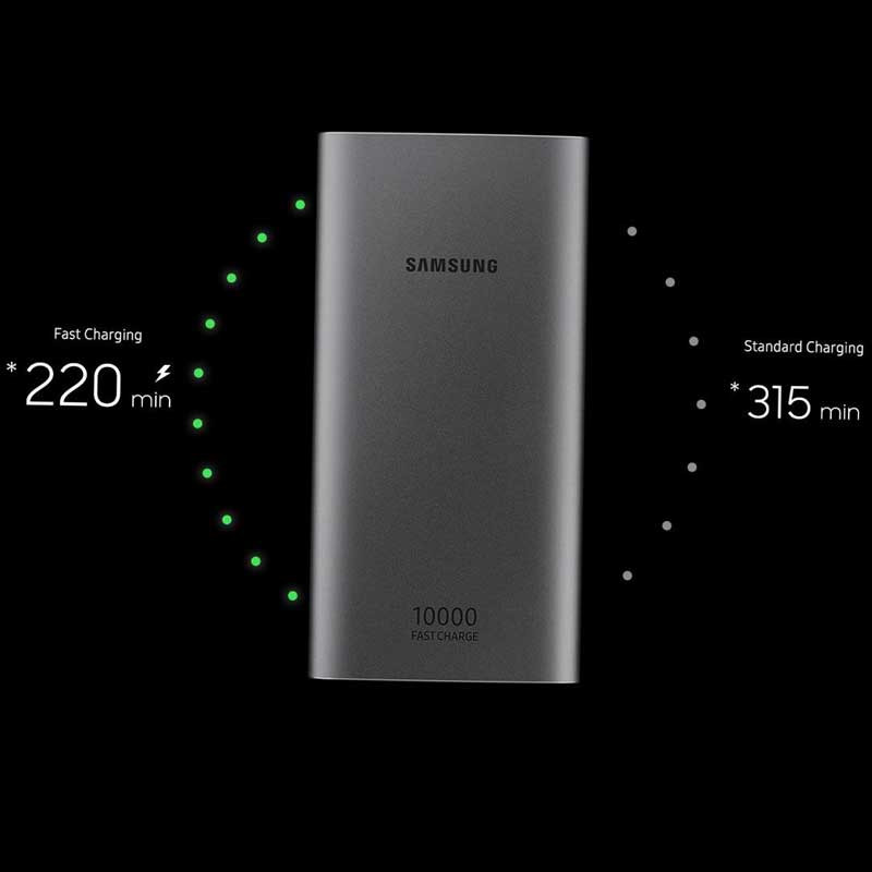 پاور بانک ۱۰۰۰۰ سامسونگ Samsung EB-P1100CSRGRU QC2.0 PD 15W