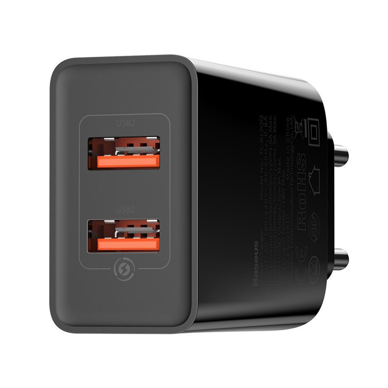 شارژر دیواری فست شارژ Baseus CCFS-V01 QC3.0