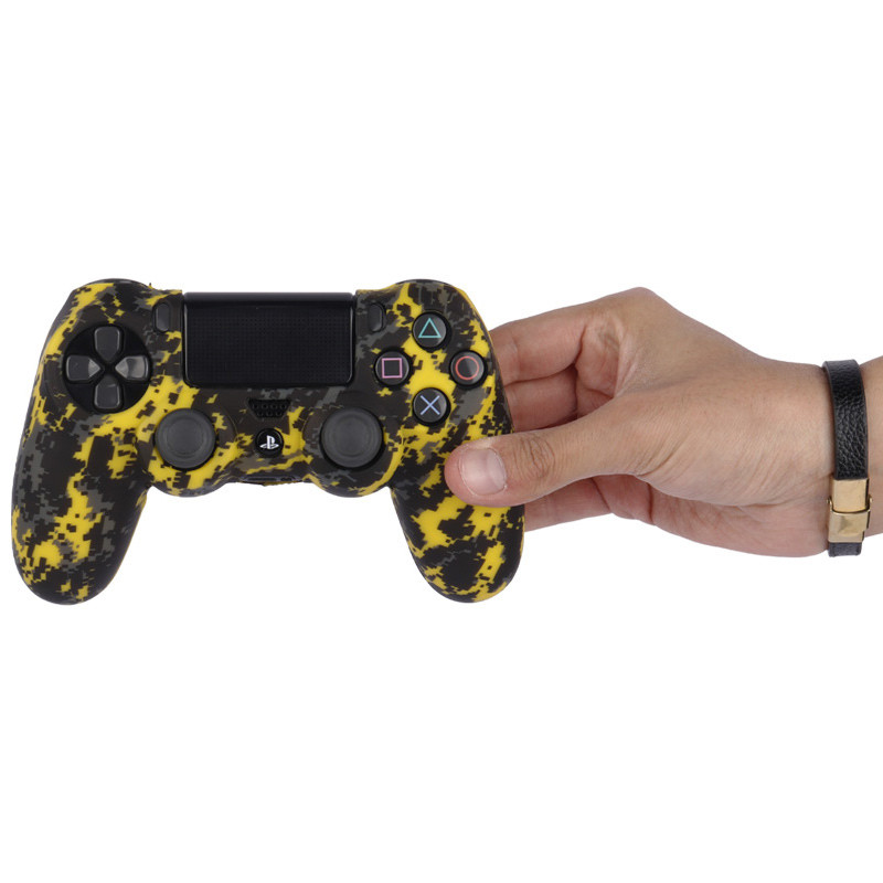 روکش دسته بازی PS4 طرح چریکی زرد
