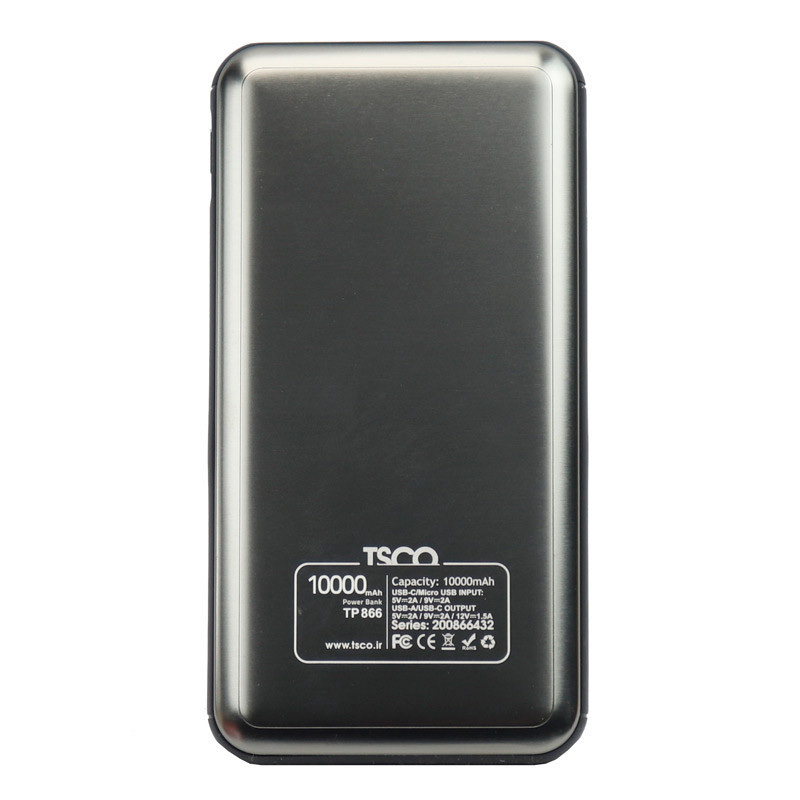 پاور بانک ۱۰۰۰۰ تسکو TSCO TP 866L