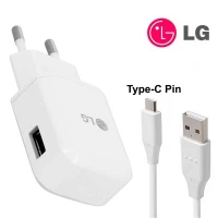 شارژر دیواری فست شارژ اورجینال LG 1.8A 15W + کابل Type-C