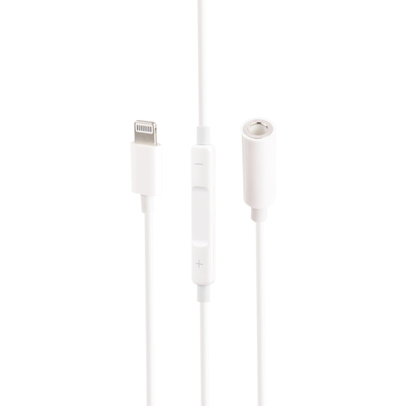 تبدیل MH020 LIGHTNING TO JACK 3.5 14CM