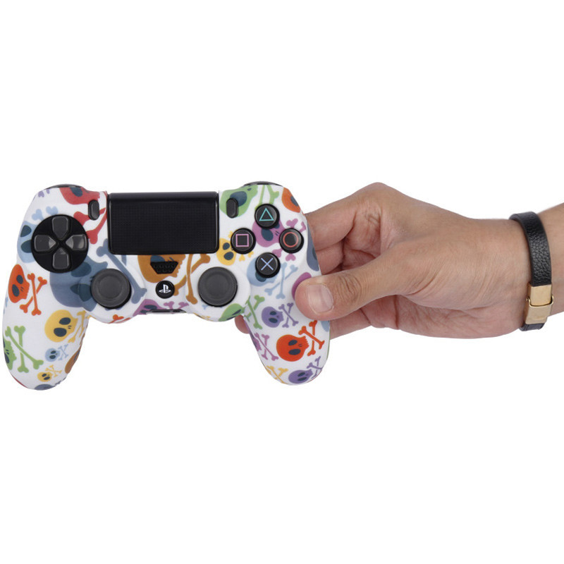 روکش دسته بازی PS4 طرح اسکلت رنگی