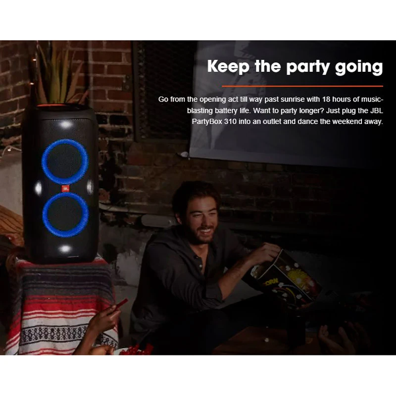 اسپیکر چمدانی بلوتوثی فلش خور JBL Partybox 310