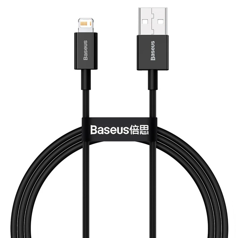کابل آیفونی فست شارژ Baseus Superior Series CALYS-C 2.4A 2m