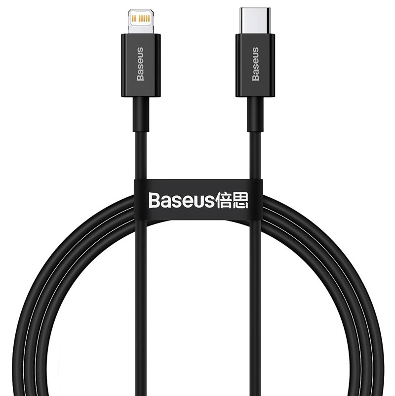 کابل تبدیل فست شارژ Baseus CATLYS-A Type-C to Lightning 20W PD 1m