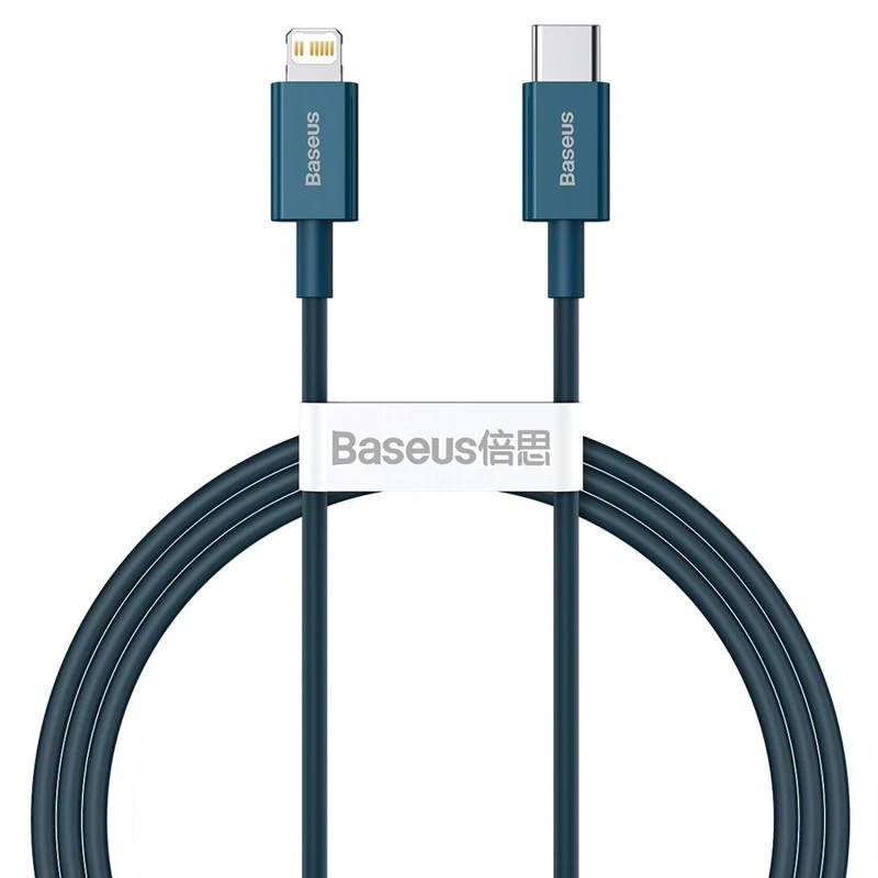 کابل تبدیل فست شارژ Baseus CATLYS-A Type-C to Lightning 20W PD 1m
