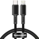 کابل تبدیل فست شارژ Baseus CATLGD Type-C to Lightning 3A PD 20W 1m