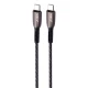 کابل دو سر تایپ سی فست شارژ 60 وات هیسکا LX-504 طول 1 متر