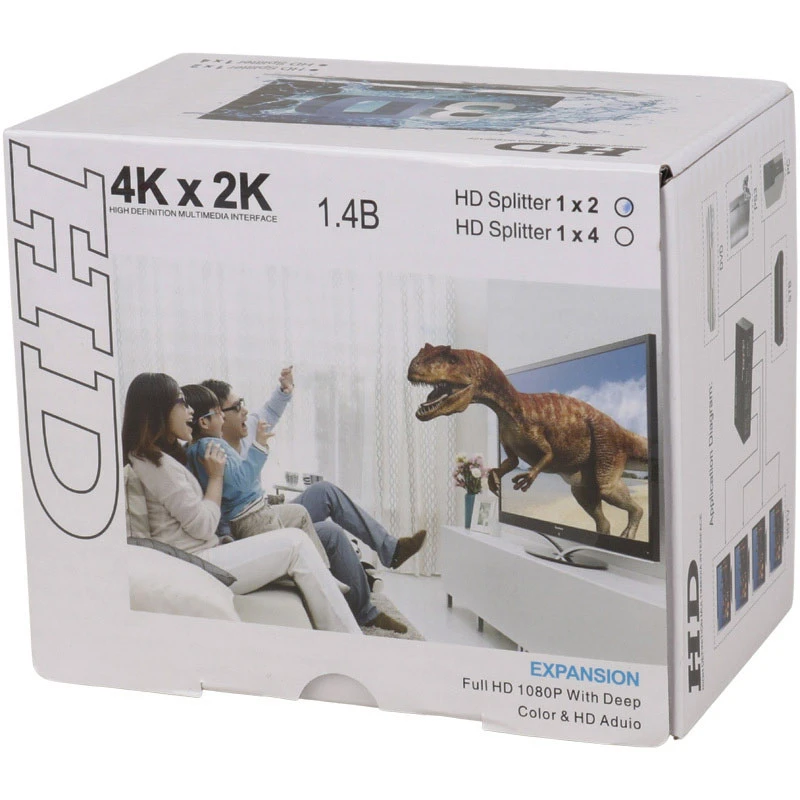اسپلیتر Detex+ HDMI 2Port