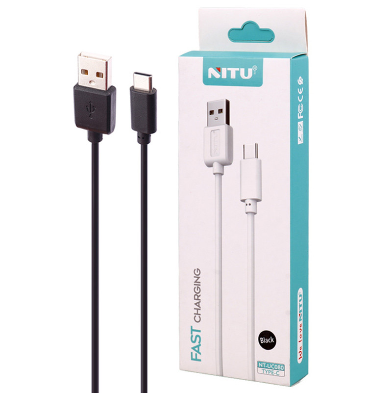 کابل تایپ سی فست شارژ Nitu NT-UC080 2.4A 1m