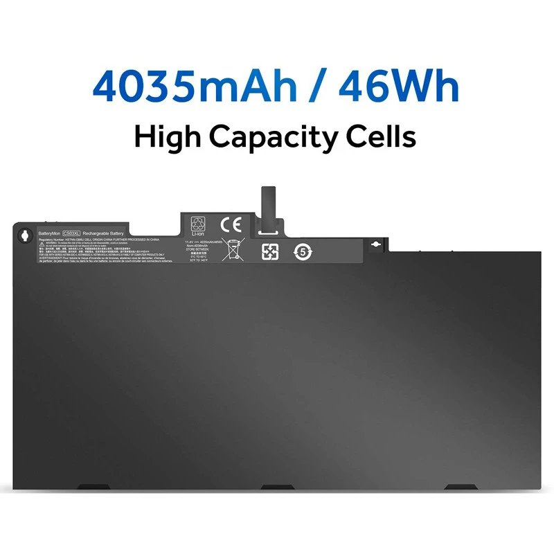 باتری لپ تاپ اچ پی Fugen HP EliteBook CS03XL 4Cell