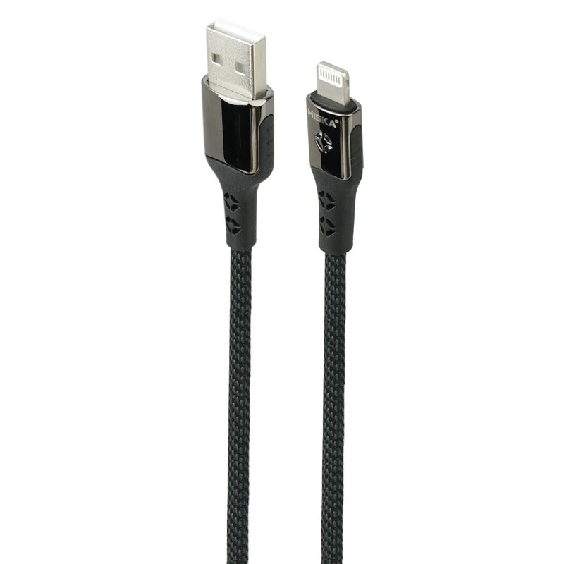 کابل آیفونی فست شارژ Hiska LX-303 4A 1m