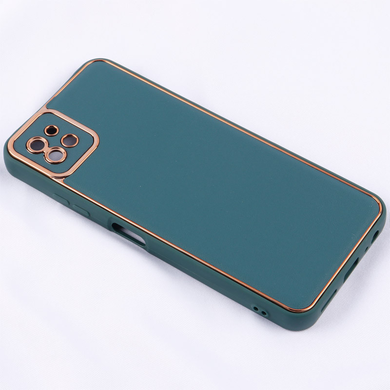 قاب چرمی My Case محافظ لنزدار Samsung Galaxy A22 5G